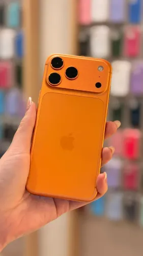 IPhone 17 Pro 256gb laranja seminovo bateria 100% garantia apple até 02/2027-Loja física