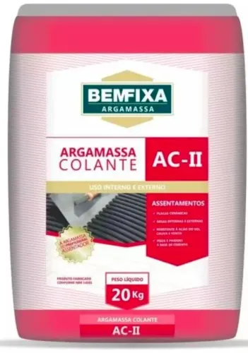 ARGAMASSA AC2 BEM FIXA