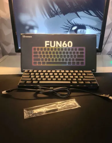 Teclado magnetico fun 60 pro