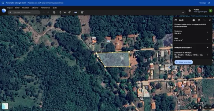 ÁREA 5.000M², LOTEAMENTO DE CHÁCARA SANTA CLARA, RIO PRETO