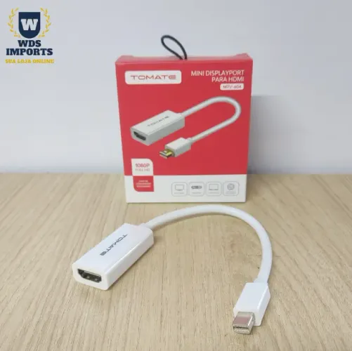 Adaptador Conversor Mini Displayport Macho X Hdmi Fêmea - Tomate