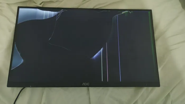 AOC, Monitor 22? 120Hz, 22B35HM23, 1ms. Com Imagem Borrada