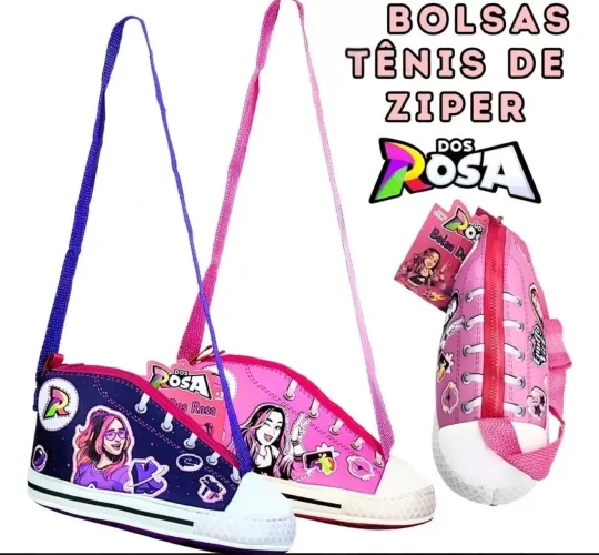 Bolsa Tênis dos rosas original Emilly e katlen