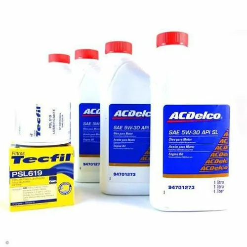 Troca de óleo AcDelco 0w20 Onix