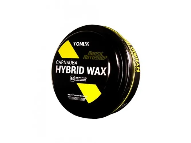 Cera De Carnauba Super Protetora Hybrid Wax 200g Vonixx