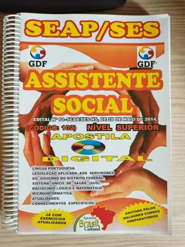 Apostila SEAP/SEAS (nível superior)Assistente Social para Concurso 