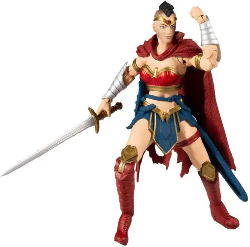 DC Mcfarlane Multiverse WONDER WOMAN - Last Knight On Earth  