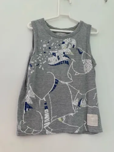 Camiseta Regata Tigor T. Tigre Cinza