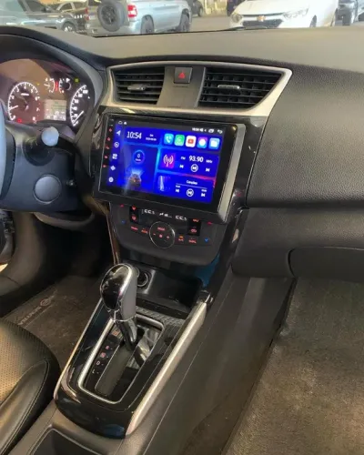 Multimídia 9 polegadas Carplay sem fio nissan versa 