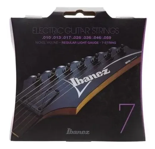 Encordoamento Ibanez 7 cordas .010-.059