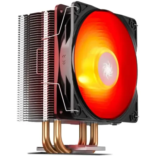 Air Cooler Deepcool Gammaxx 400 V2 120mm Led Vermelho - WZetta