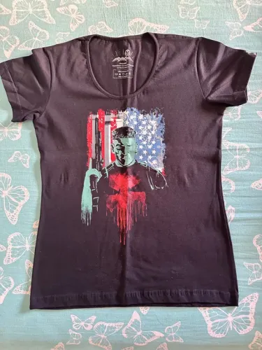 camisa do personagem justiceiro demolidor