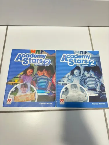 Livros Academy Stars 2 - Pupil's Book e Workbook