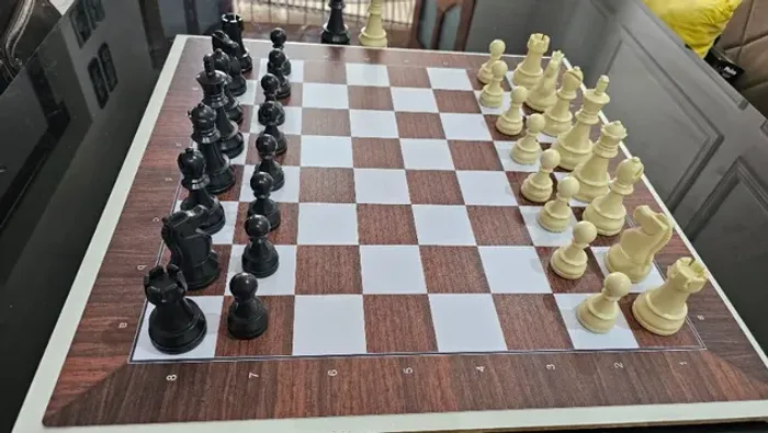 Peças de Xadrez DGT + Tabuleiro laminado madeirado