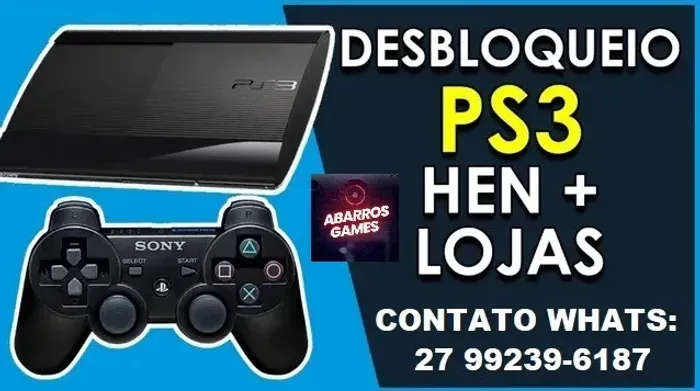 Destravamento PS3 + Jogos + Lojas