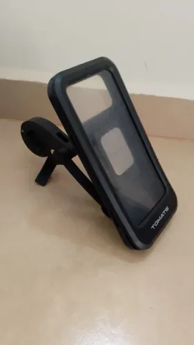 Suporte Celular P/ Moto Magnético À Prova Dágua - Tomate