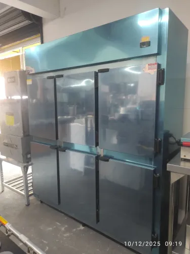 Bh Geladeira inox comercial para cozinha industrial