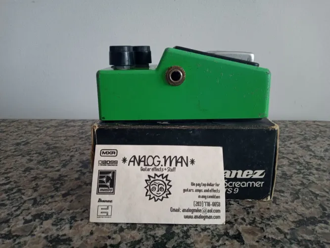 Overdrive Ibanez TS9 Analogman Silver Mod 808