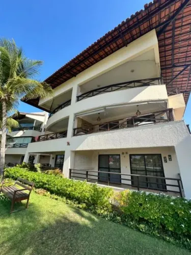 Apartamento com 2 dormitórios para alugar, 134 m² por R$ 5.722,20/mês - Porto das Dunas -