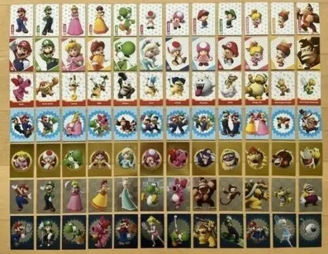 Super Mario Trading Card Collection Avulso Unidade Panini Figurinha