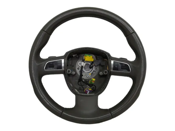 Volante Com Controle De Som Audi Q5 Tsi 2011 Beje