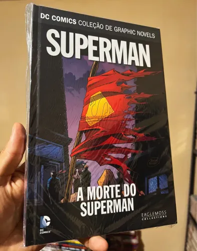 A morte do Superman eaglemoss 