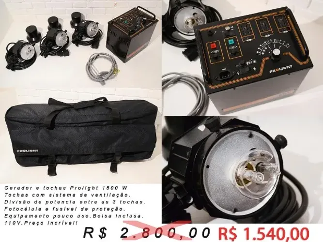 Gerador Flash Prolight
