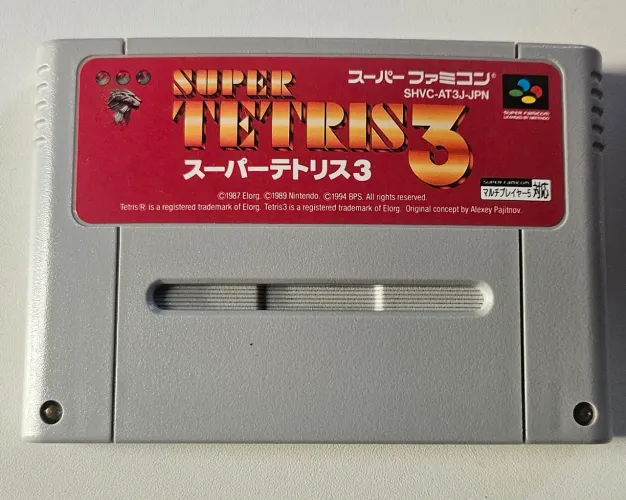 Super Tetris 3 Nintendo Super famicom original jp