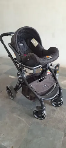 Carrinho Chicco Urban Plus - Completo 3x1 com Bebê Conforto 