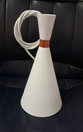  PROMOÇÃO! Luminária pendente moderna branca