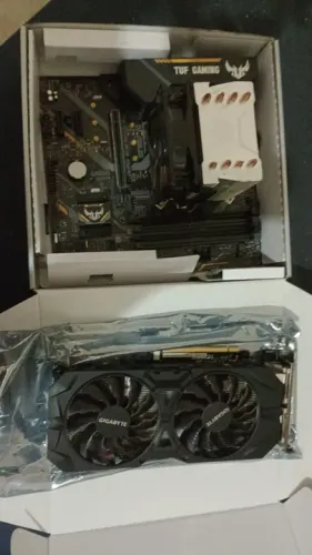 i5 9400kf + AIR COOLER + TUF B360M-PLUS GAMING + GTX 950 2GB