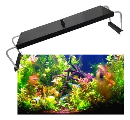 Luminária Aquario Plantado Hitech 588led 7600lm (90a105cm)