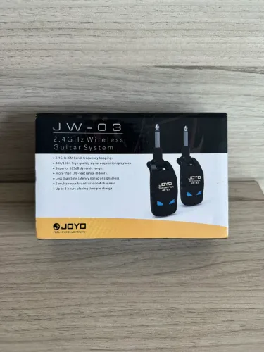 Transmissor E Receptor Para Instrumentos Musicais Sem Fio Joyo Jw-03