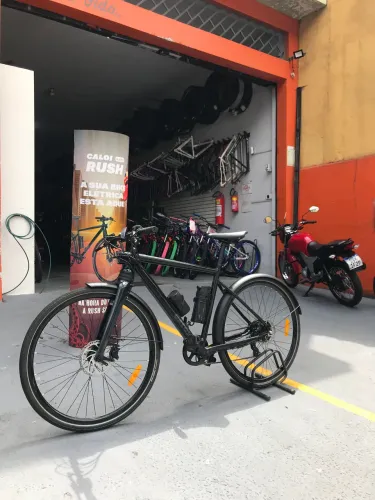 Bicicleta elétrica caloi 