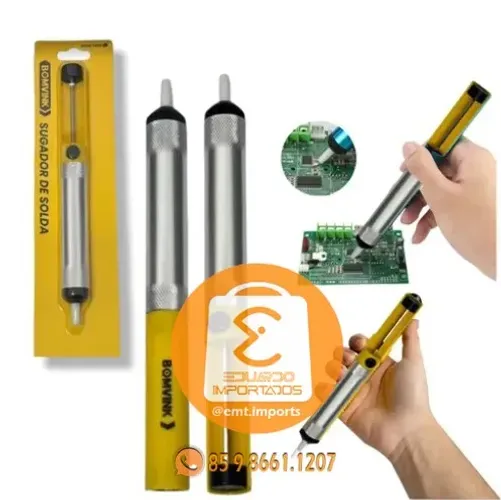 Sugador De Solda Manual Para Remover Estanho BOM-1506