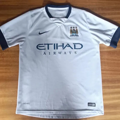camisa 2014/15 manchester city branca nike