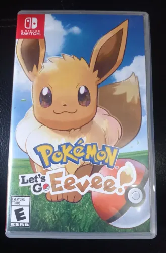 Jogo pokémon lets Go Eevee para Nintendo switch semi novo 