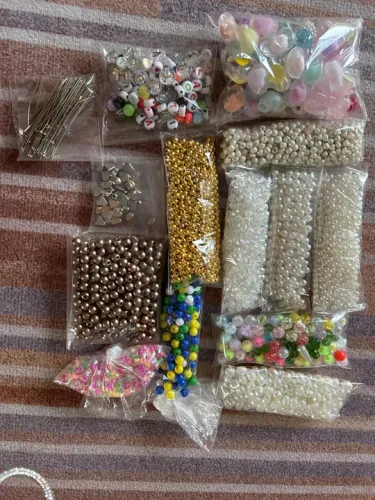 Kit de miçangas para artesanato