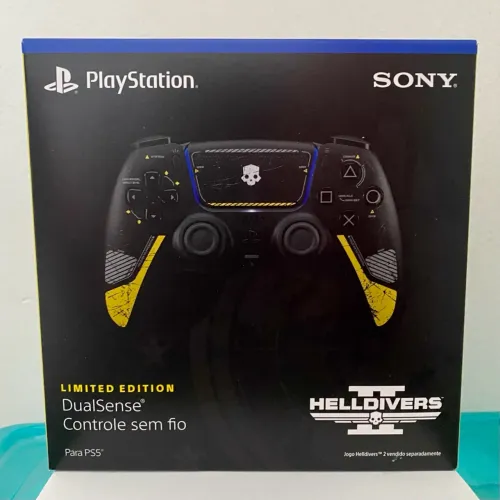Controle DualSense Helldivers para PS5 - Lacrado