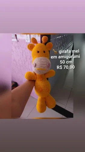 Bonecos de croche de amigurumi vários modelos e tamanhos