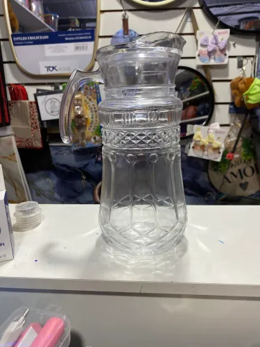 Garrafa de vidro 1600 ml jarra de vidro 