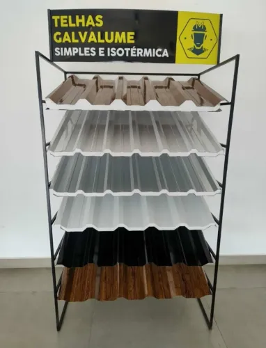 TELHAS=SIMPLES=  TUBOS E PERFIL.  