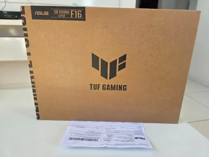 Notebook Gamer ASUS TUF F16 com Placa de Video 3050 de 6gb Novo com Garantia de 1 Ano