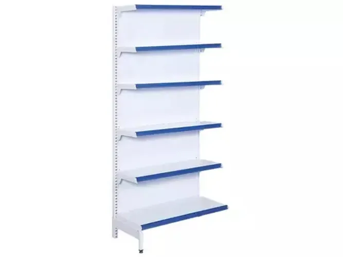 Gôndolas paredes 1.96 cor branca e preta