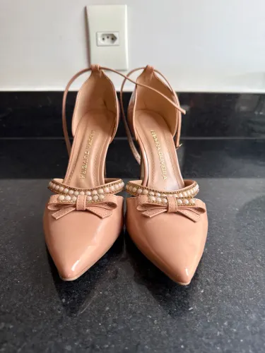 Scarpin chique nude
