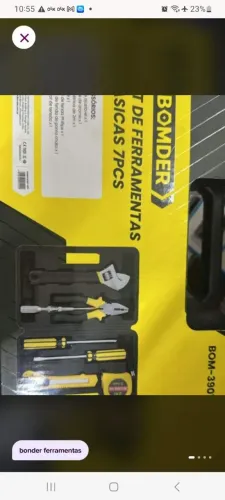Kit de Ferramentas Bomder 7 Peças