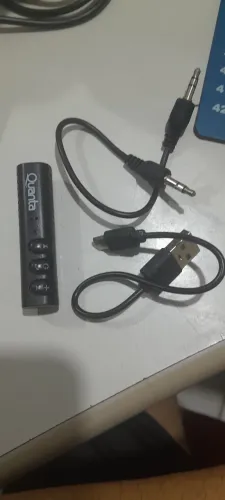 Adaptador Receptor De Audio Bluetooth C/ Saida P2- Quanta QTRABT10 60$ promoção 