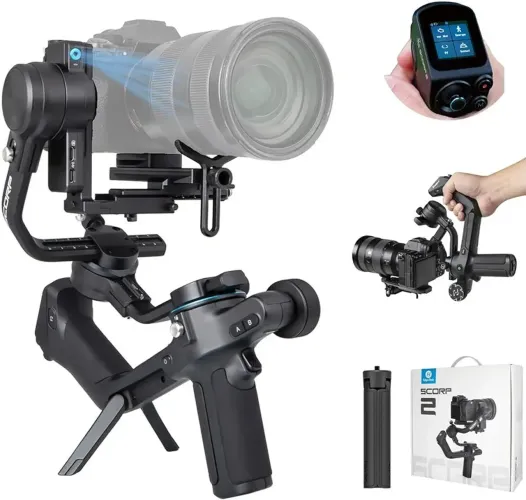 Estabilizador Gimbal Feiyutech Scorp 2 Kit- Câmera DSLR e Mirrorless