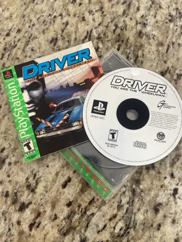 Jogo Driver Black Label Playstation 1 Original
