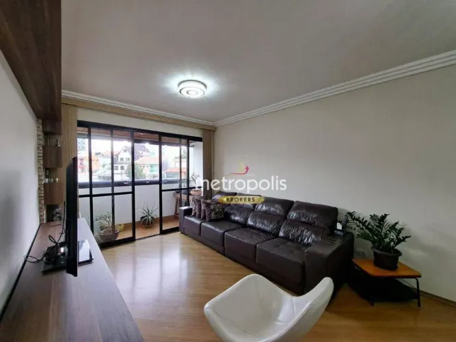 Apartamento à venda, 98 m² por R$ 800.000,00 - Vila Valparaíso - Santo André/SP